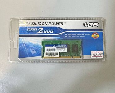 Чехлы: Оперативная память So DIMM DDR2 1GB PC6400 (800MHz) Silicon Power