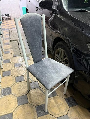 Кухонные столы и стулья: Кухонный стол и стул, цвет - Серый — 7