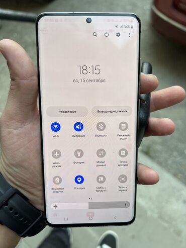 samsunq s20: Samsung Galaxy S20 Ultra, 128 GB, rəng - Qara, Zəmanət, Barmaq izi, Sənədlərlə