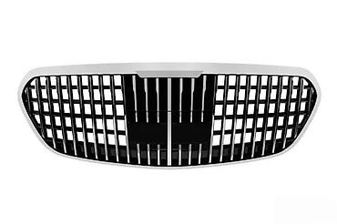 voz za crtanje: MAYBACH MASKA GRILL HROM MERCEDES S W223 (2020+) | Prednja MAYBACH — 1