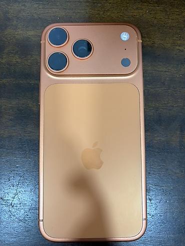 купить компьютер apple бу: IPhone 17 Pro Max, Б/у, 256 ГБ, Оранжевый, Коробка, 95 % — 2