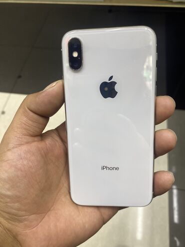 Apple iPhone: IPhone X, 64 ГБ, Белый, 100 %