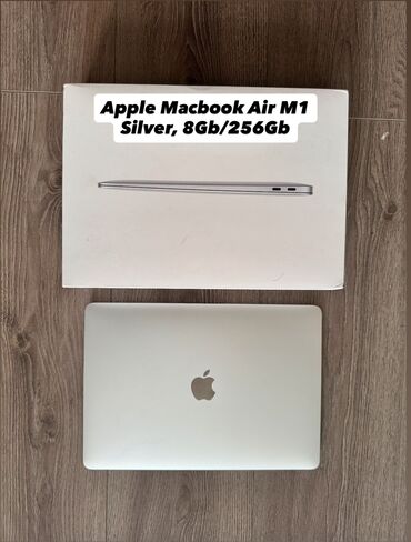 Ноутбуки: Ультрабук, Apple, 8 ГБ ОЗУ, Apple M1, 13.3 ", Б/у, Игровой, память NVMe SSD — 1