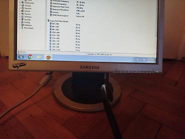 Monitori: Stari monitor Samsung SyncMaster 710n. Proveren samo na kratko dok je — 5