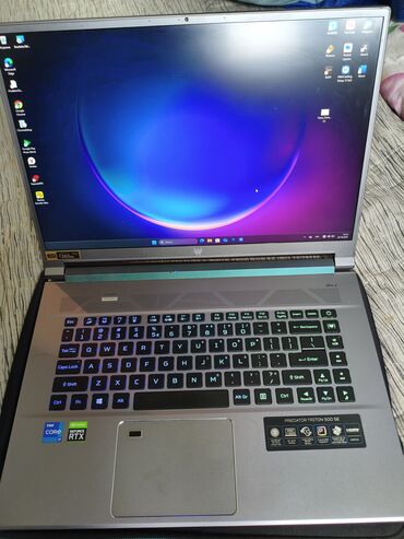 nvidia rtx: Ноутбук, Acer, Intel Core i7, 16 ", Оюндар үчүн