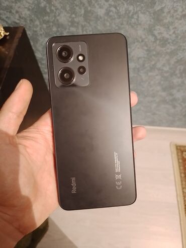 телефон fly 454 nimbus 8: Xiaomi Redmi Note 12, 128 ГБ, цвет - Черный, 
 Сенсорный, Отпечаток пальца, Две SIM карты