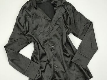 czarne bluzki do spódnicy: Koszula Damska, S, stan - Bardzo dobry
