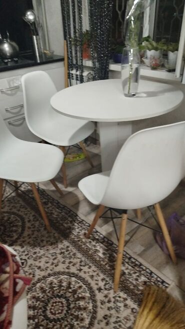 комод детский пластиковый бишкек: Кухонный стол и стул, Новый, Самовывоз, цвет - Белый