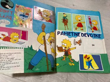 Ostali predmeti za kolekcionarstvo: Simpsonovi album
Skoro popunjen, fali 4-5 slicice