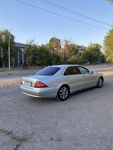 e klass: Mercedes-Benz S-Class: 2001 г., 5 л, Автомат, Бензин, Седан — 5