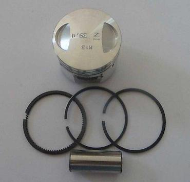 nozzle engine: Meteor klip sa prstenovima i osovinicom, prečnika 39.4 mm. Komplet — 2