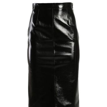 юбки в стиле стиляги: M (EU 38), цвет - Черный