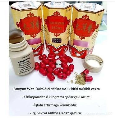 Samyun Wan – bitki tərkibli kapsullar Məhsulun xüsusiyyətləri: - 20