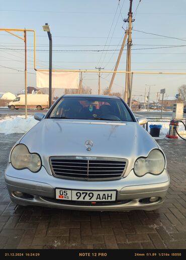 кузов на зил: Mercedes-Benz C-Class: 2001 г., 2 л, Автомат, Бензин, Седан