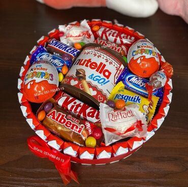 Xonça: Kinder sebetler sifarisle hazirlanir.Sifarisler en az 1 gun onceden — 4