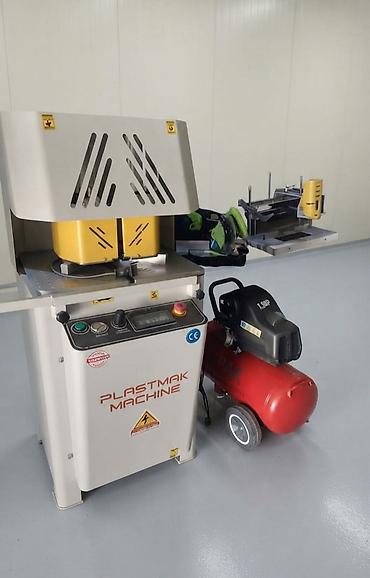 PLASTMAK MACHINE – alüminium və PVC profil kəsmə avadanlığı + hava