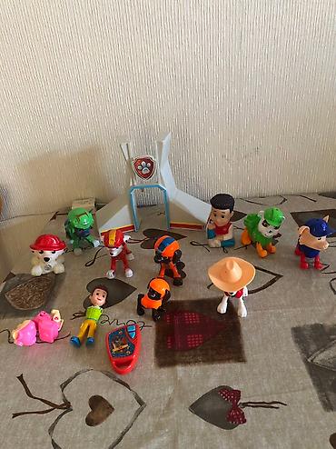 paw patrol oyuncaq: Щенячий патруль,shenyachiy patrul .Hamisi 15 azn,ayri ayri da satilir — 2