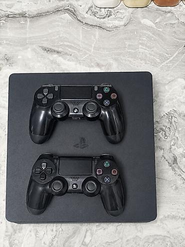 sony mp3: Sony PlayStation 4 (PS4) Slim + 2 DualShock 4 pultu Xüsusiyyətlər: - — 1