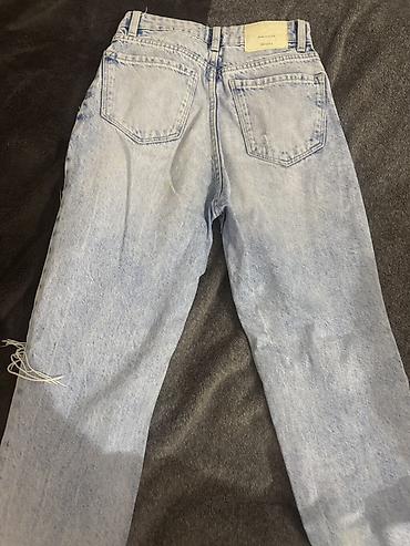 Cinslər: Bershka Denim Collection cins şalvar Razmer 32 - Model: “The Mom” — 2