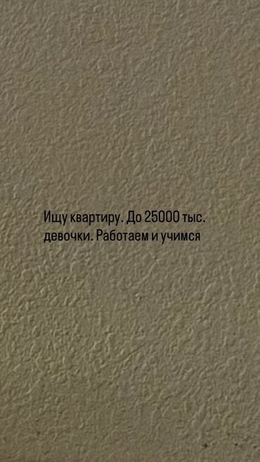 аренда памишения: Ищем квартиру в аренду. Бюджет до 25 000. Девочки, работаем и учимся