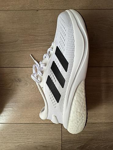 Мужские кроссовки, 42, Adidas, Новый, цвет - Белый, Платная доставка
