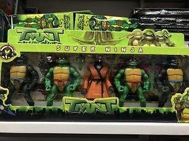 mango torbe srbija: NINDZA KORNJACE SET ZA DECU NOV 5 FIGURA NINJA TURTLES | Cene nisu — 4