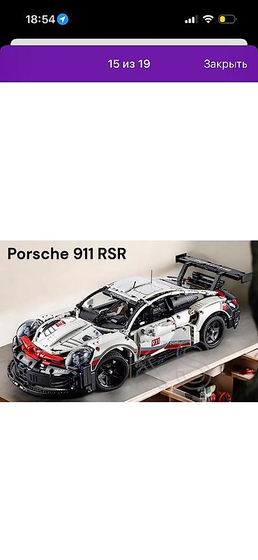 Конструктор Porsche 911 RSR (серия Technic) - Детализированная модель