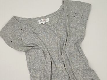 szare t shirty guess: T-shirt damski, M