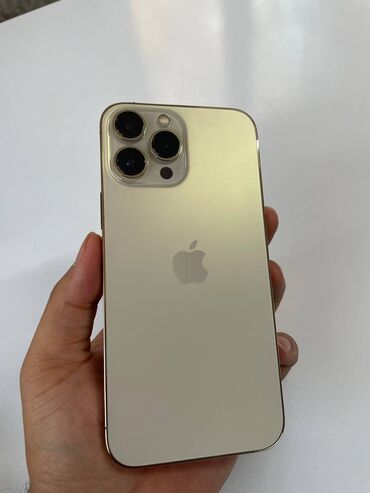 6 айфон: IPhone 13 Pro Max, Колдонулган, 256 ГБ, Rose Gold, Куту, 86 %