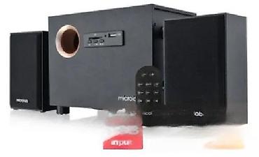 Zvučnici, slušalice i mikrofoni: Microlab M-105R – 2.1 multimedijalni zvučni sistem - Konfiguracija — 2