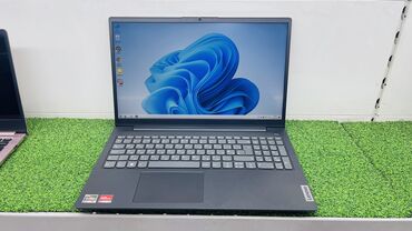 Компьютеры, ноутбуки и планшеты: Ноутбук, Lenovo, 8 ГБ ОЗУ, AMD Ryzen 5, 15.6 ", Б/у, Для работы, учебы, память SSD