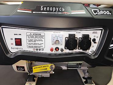 Генераторы: Бензиновый генератор «Белорусь 5800» — компактный автономный источник — 2