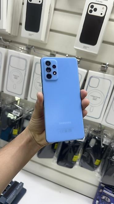 Samsung Galaxy A72 (SM-A725F/DS), голубой - Экран: 6.7", Super