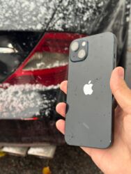 набор для ремонта телефона: IPhone 13, Б/у, 128 ГБ, Midnight, Защитное стекло, 88 %