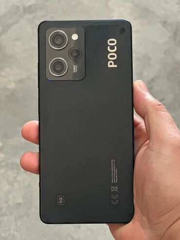 iphone 8 plus sumqayıt: Poco X5 Pro 5G, 256 GB, rəng - Boz, Sensor, Barmaq izi, Face ID