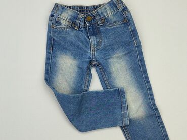 jeansy please: Spodnie jeansowe, 3-4 lat, 104, stan - Bardzo dobry