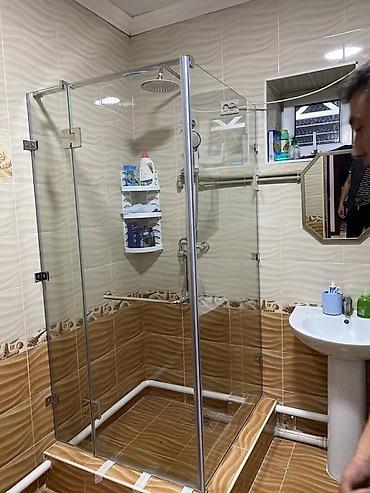 Душевые перегородки и ограждения: Установка Душевые кабины и ограждения в современном стиле — 5