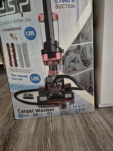 imperator xalca: DSP KD2042 3‑in‑1 xalça yuyucu Xüsusiyyətlər: - Güclü Turbo Suction - — 1