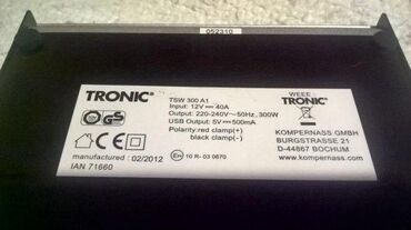 Generatori: Tronic Power inverter 300 w GermanyKFZ Spannungs wandler 150 -300 w — 4