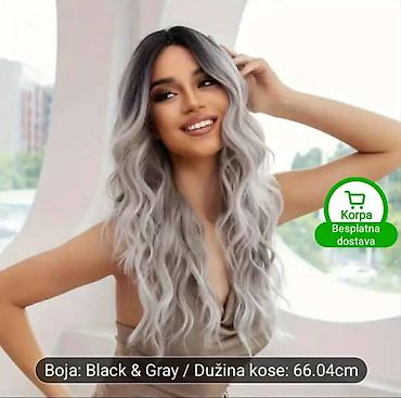 Perike i klipse: Perike – više modela i dužina - Tip: ženske modne perike sa dugim — 48