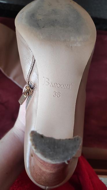 basconi босоножки: Сапоги, 38, Basconi, Б/у, цвет - Бежевый, Самовывоз — 8