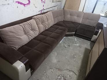 mebel divanlar: Künc divan, İşlənmiş, Açılan, Bazalı — 1