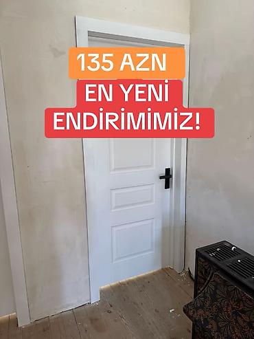Otaq qapıları: Yeni Otaq qapısı 90x205 sm Plintus ilə, Zəmanətsiz, Ödənişli quraşdırma, Pulsuz çatdırılma -da lalafo.az — 2 Otaq qapıları: Yeni Otaq qapısı 90x205 sm Plintus ilə, Zəmanətsiz, Ödənişli quraşdırma, Pulsuz çatdırılma — 2