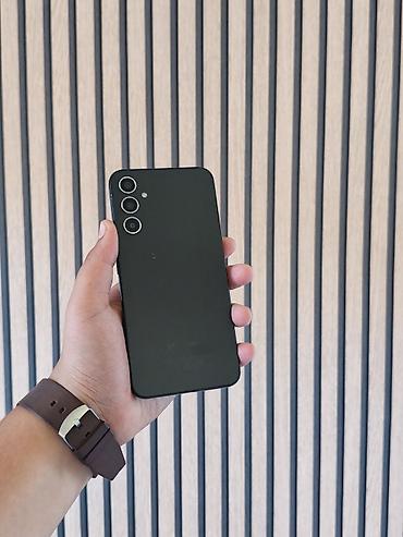 Mobil telefon və aksesuarlar: Samsung Galaxy A34 5G, 128 GB, rəng - Qara, Simsiz şarj, İki sim kartlı, Barmaq izi — 1