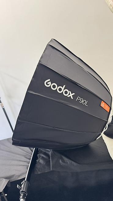 3 3: Софтбокс Godox P90L (параболический, 90 см) новое продам за 3500с — 2