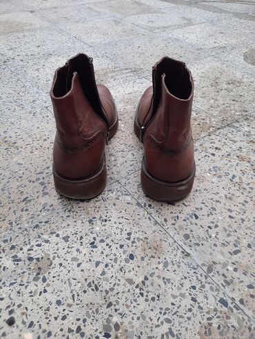 Botinkalar: GREYDER kişi ayaqqabısı – dəridən qışlıq/yarımboğaz model salam — 11