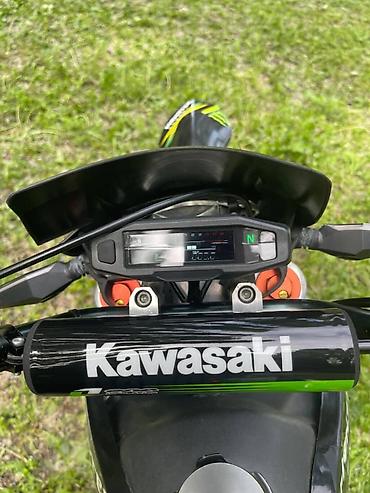 громкий выхлоп: Эндуро Kawasaki, 125 куб. см, Бензин, Б/у — 5