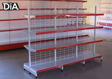стеллажи полки для магазина купить: Металлический стеллаж сборный, торговые стеллажи, железная мебель