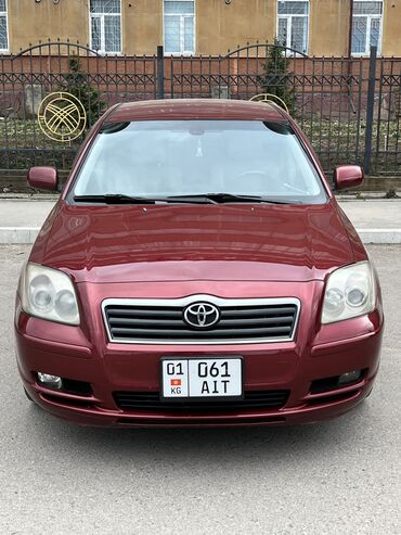 Транспорт: Toyota Avensis: 2.4 л | 2004 г. | Седан