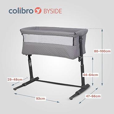 kapibara igracka: COLIBRO KOLEVKA BYSIDE DOVE – bočni krevetac/side bed Šifra — 7